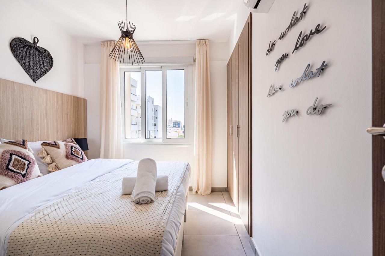 Made With Love 1-Br Apt By Finikoudes Beach 拉纳卡 外观 照片